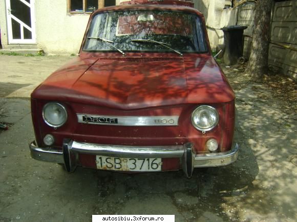 ea este dacia mea 1100 an de fabricatie 1969 este foarte originala. dacia 1100 sutica !!